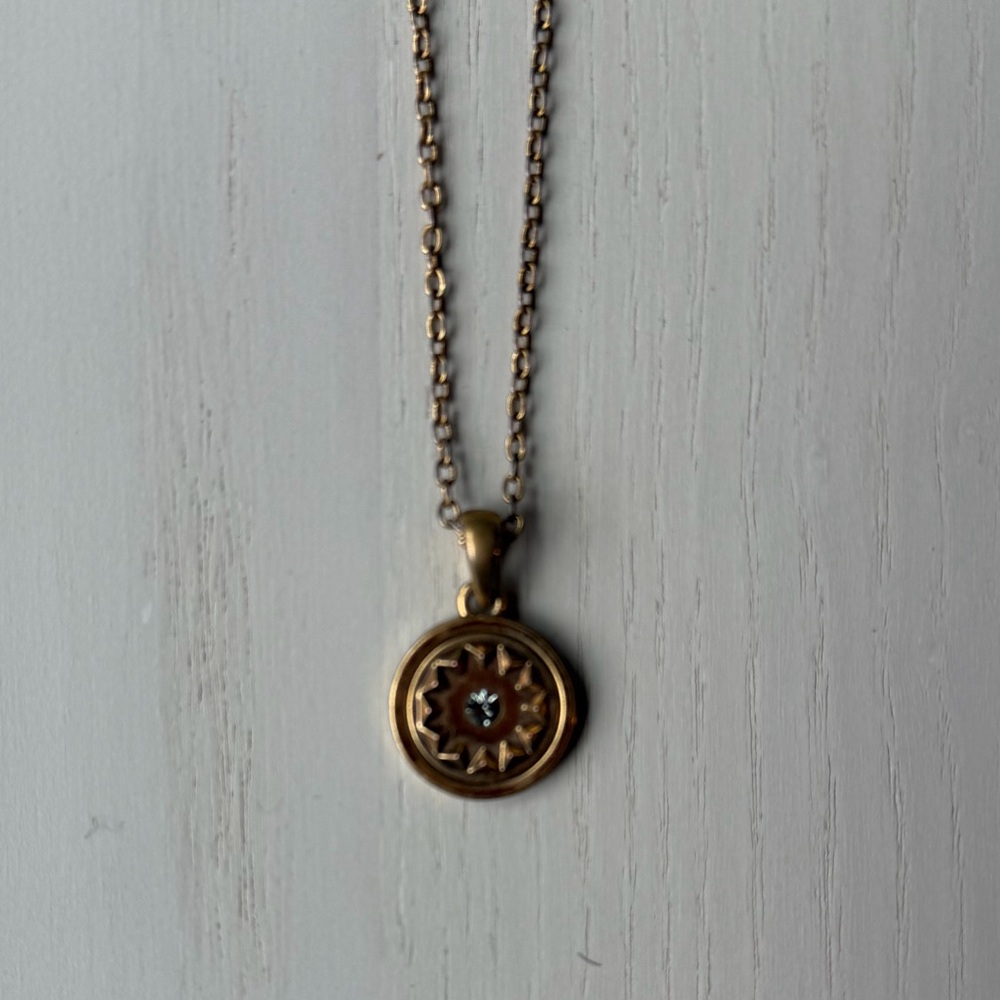 House of Harlow 1960 Gold Medallion Necklace